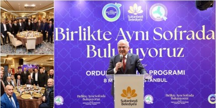Gurbette Yaşayan Ordulular İftar Sofrasında Buluştu
